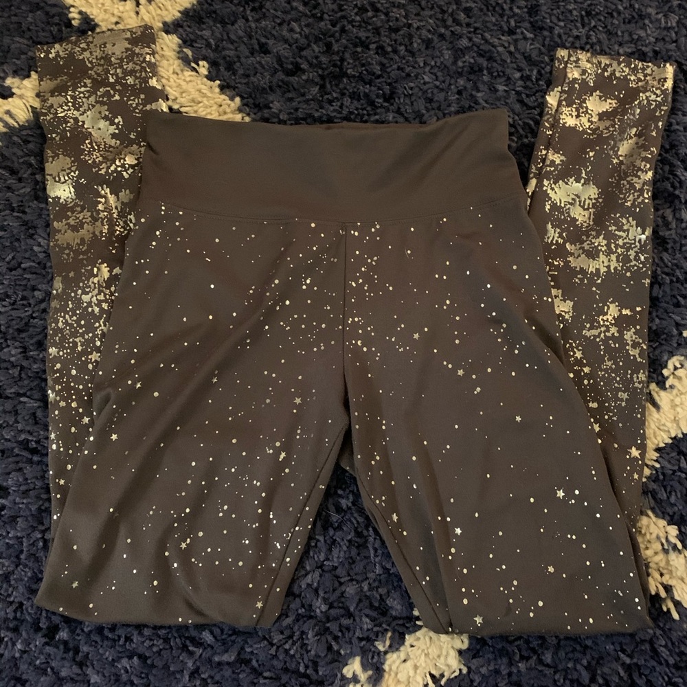 Grey Sparkly Leggings